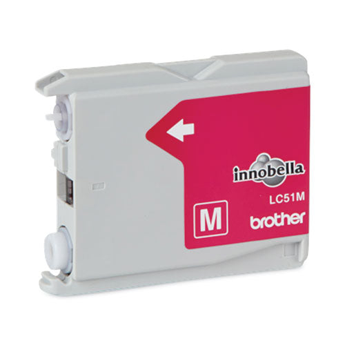 Brother Lc51m Innobella Ink 400 Page-yield Magenta