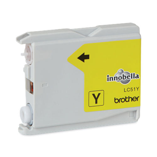 Brother Lc51y Innobella Ink 400 Page-yield Yellow