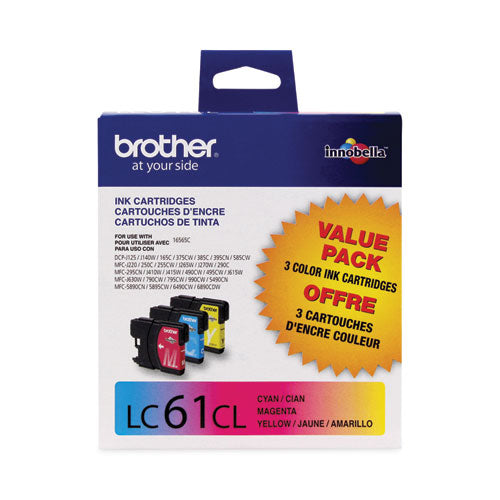 Brother Lc613pks Innobella Ink 325 Page-yield Cyan/magenta/yellow