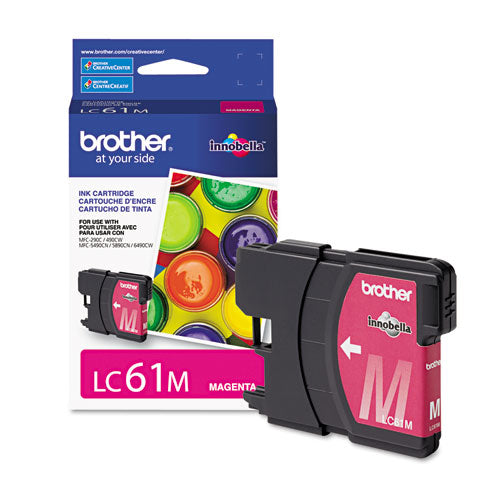 Brother Lc61m Innobella Ink 325 Page-yield Magenta