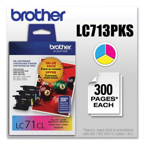 Brother Lc713pks Innobella Ink 300 Page-yield Cyan/magenta/yellow