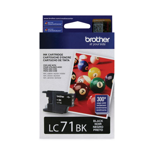 Brother Lc71bk Innobella Ink 300 Page-yield Black