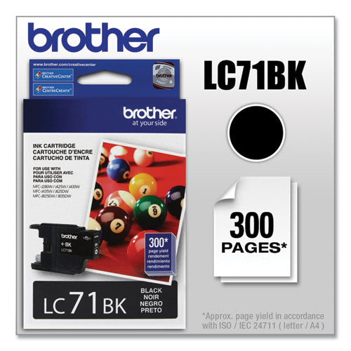 Brother Lc71bk Innobella Ink 300 Page-yield Black