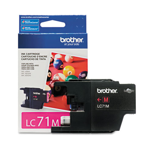 Brother Lc71m Innobella Ink 300 Page-yield Magenta