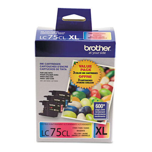 Brother Lc753pks Innobella High-yield Ink 600 Page-yield Cyan/magenta/yellow