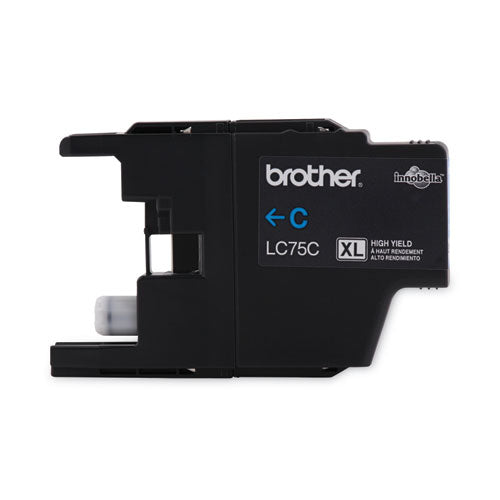 Brother Lc75c Innobella High-yield Ink 600 Page-yield Cyan