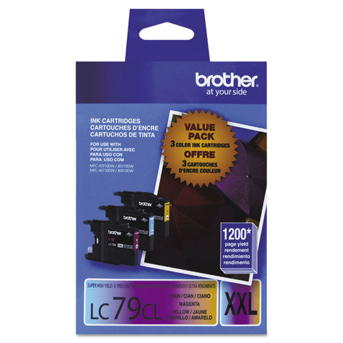 Brother Lc793pks Innobella Super High-yield Ink 1200 Page-yield Cyan/magenta/yellow