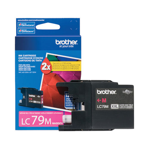 Brother Lc79m Innobella Super High-yield Ink 1200 Page-yield Magenta