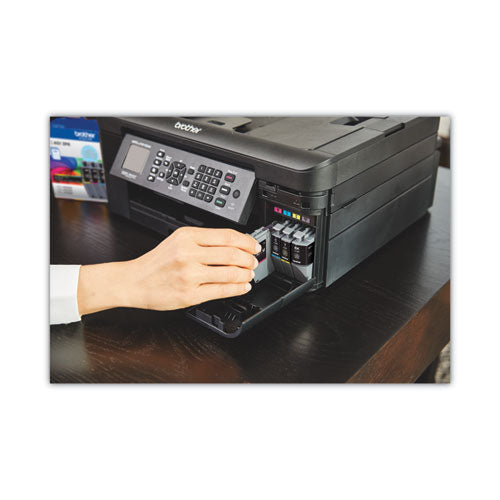 Brother Mfc-j1010dw All-in-one Color Inkjet Printer Copy/fax/print/scan