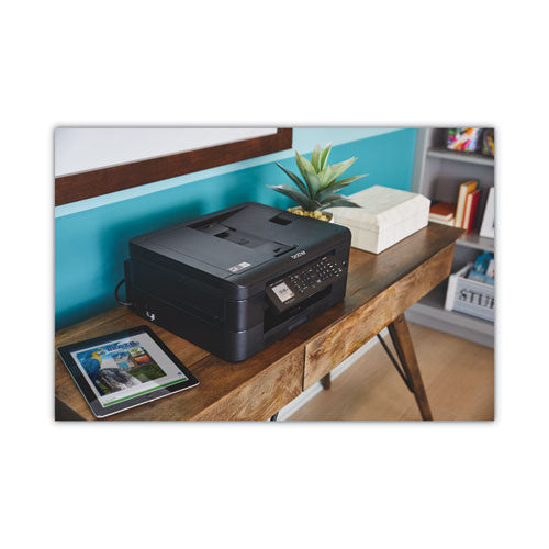 Brother Mfc-j1010dw All-in-one Color Inkjet Printer Copy/fax/print/scan