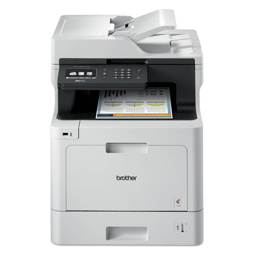 Brother Mfcl8610cdw Business Color Laser All-in-one Printer With Duplex Printing And Wireless Networking