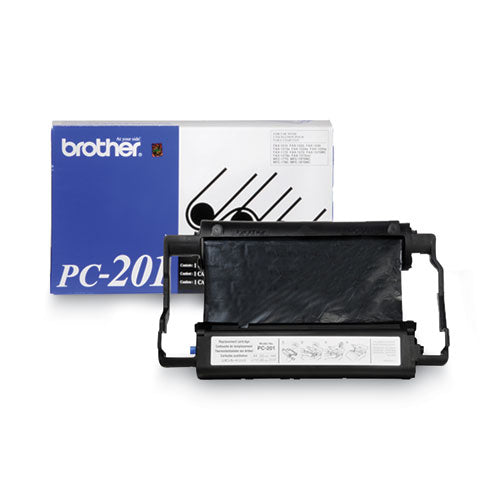 Brother Pc-201 Thermal Transfer Print Cartridge 450 Page-yield Black