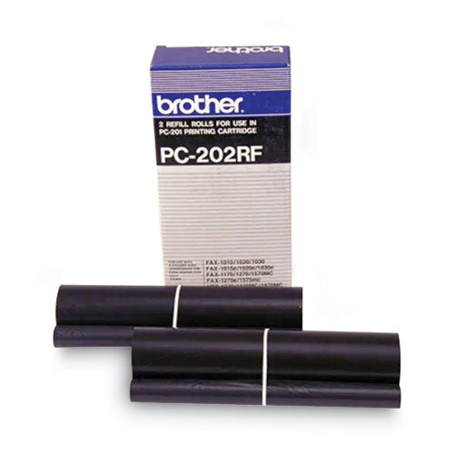 Brother Pc-202rf Thermal Transfer Refill Roll 450 Page-yield Black 2/pack