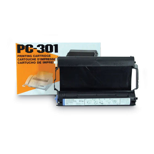 Brother Pc-301 Thermal Transfer Print Cartridge 250 Page-yield Black