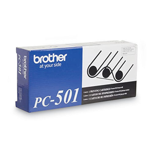 Brother Pc-501 Thermal Transfer Print Cartridge 150 Page-yield Black