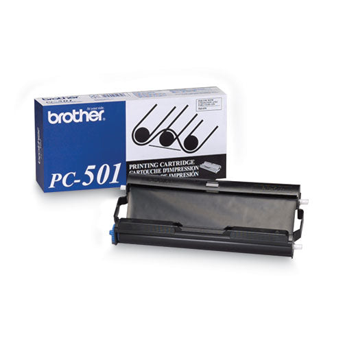 Brother Pc-501 Thermal Transfer Print Cartridge 150 Page-yield Black