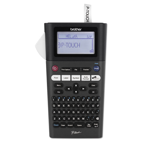 Brother P-Touch Pt-h300 Take-it-anywhere Labeler With One-touch Formatting 5 Lines 5.25x8.5x2.63