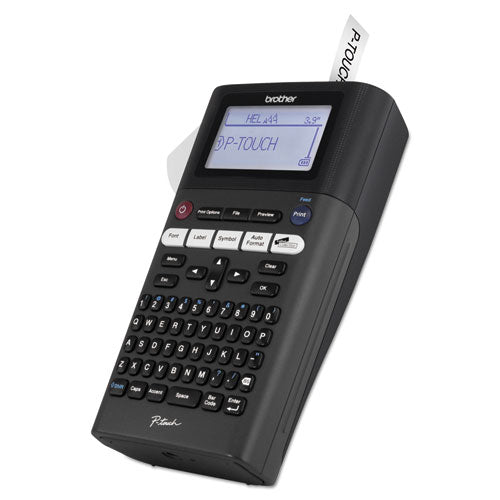 Brother P-Touch Pt-h300li Rechargeable Take-it-anywhere Labeler 5 Lines 5.25x8.5x2.63