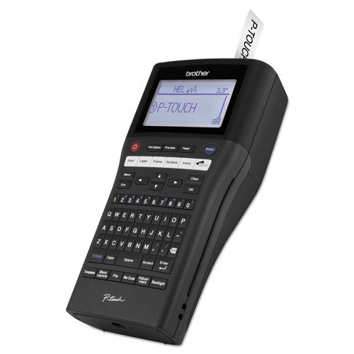 Brother P-Touch Pt-h500li Rechargeable Take-it-anywhere Labeler With Pc-connectivity 30 Mm/s Print Speed 4.8x9.7x3.5