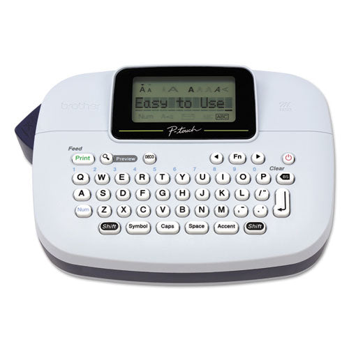 Brother P-Touch Pt-m95 Handy Label Maker 2 Lines 4.5x6.13x2.5