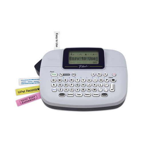 Brother P-Touch Pt-m95 Handy Label Maker 2 Lines 4.5x6.13x2.5