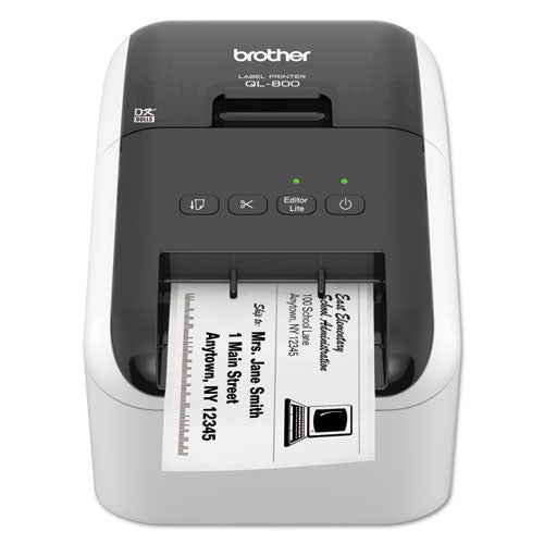 Brother Ql-800 High-speed Professional Label Printer 93 Labels/min Print Speed 5x8.75x6