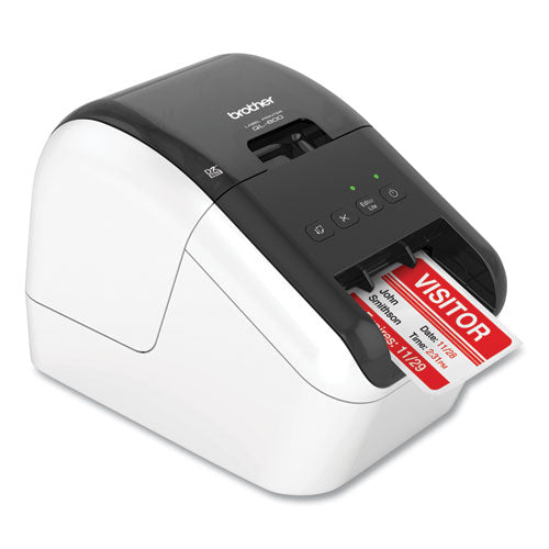 Brother Ql-800 High-speed Professional Label Printer 93 Labels/min Print Speed 5x8.75x6