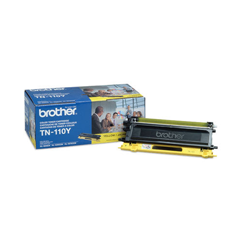 Brother Tn110y Toner 1500 Page-yield Yellow