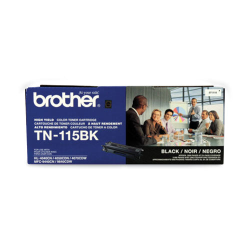 Brother Tn115bk High-yield Toner 5000 Page-yield Black