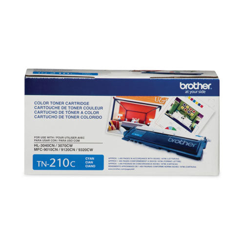 Brother Tn210c Toner 1400 Page-yield Cyan