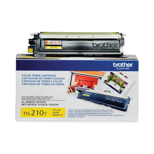 Brother Tn210y Toner 1400 Page-yield Yellow