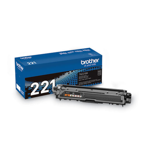 Brother Tn221bk Toner 2500 Page-yield Black