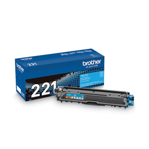 Brother Tn221c Toner 1400 Page-yield Cyan