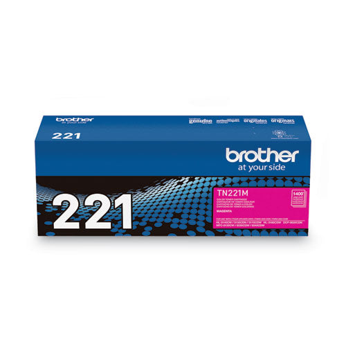 Brother Tn221m Toner 1400 Page-yield Magenta