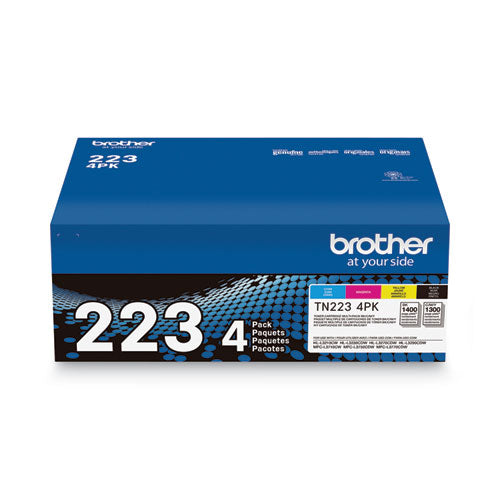 Brother Tn2234pk Toner 1400/1300 Page-yield Black/cyan/magenta/yellow