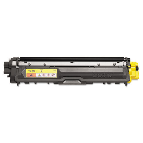 Brother Tn225y High-yield Toner 2200 Page-yield Yellow