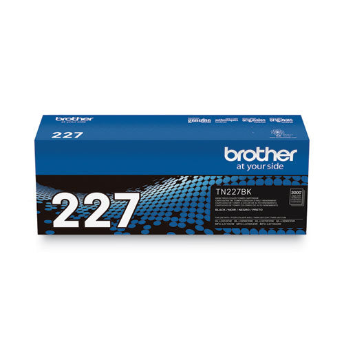 Brother Tn227bk High-yield Toner 3000 Page-yield Black