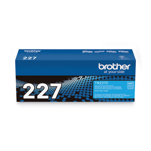 Brother Tn227c High-yield Toner 2300 Page-yield Cyan