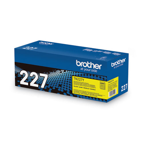 Brother Tn227y High-yield Toner 2300 Page-yield Yellow