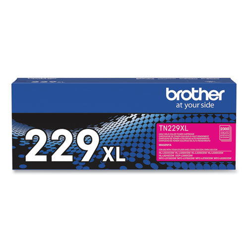 Brother Tn229xlm High-yield Toner 2300 Page-yield Magenta