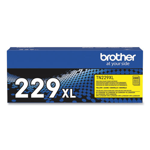 Brother Tn229xly High-yield Toner 2300 Page-yield Yellow