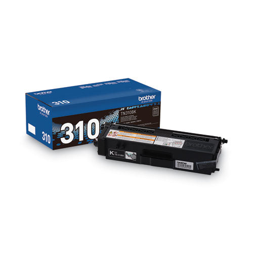 Brother Tn310bk Toner 2500 Page-yield Black