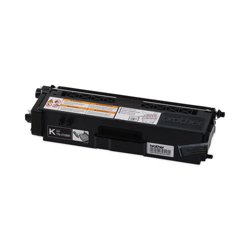 Brother Tn310bk Toner 2500 Page-yield Black