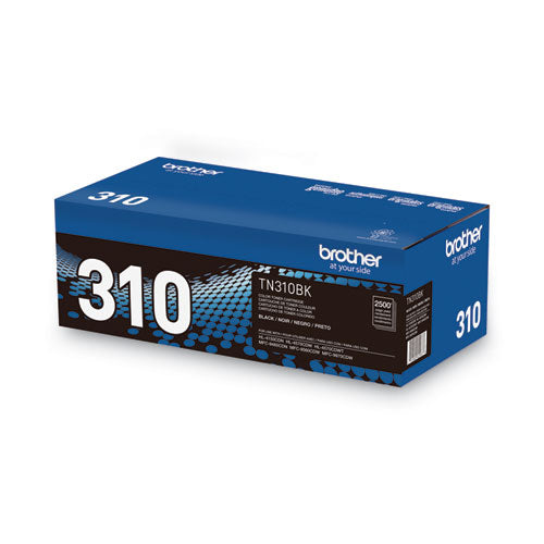 Brother Tn310bk Toner 2500 Page-yield Black