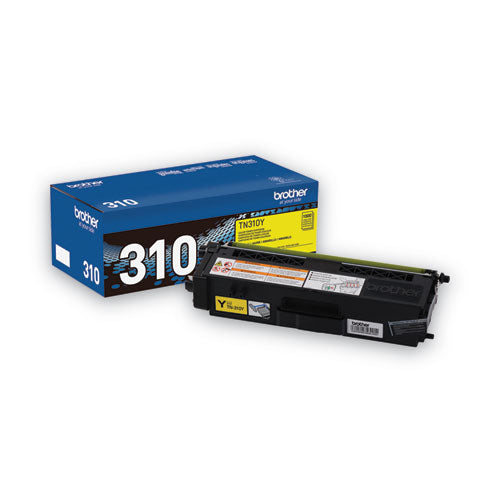 Brother Tn310y Toner 1500 Page-yield Yellow