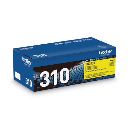 Brother Tn310y Toner 1500 Page-yield Yellow