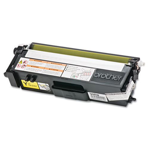 Brother Tn315y High-yield Toner 3500 Page-yield Yellow