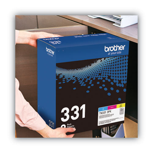 Brother Tn3313pk Toner 1500 Page-yield Cyan/magenta/yellow