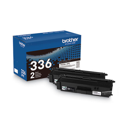 Brother Tn3362pk High-yield Toner 4000 Page-yield Black 2/pack