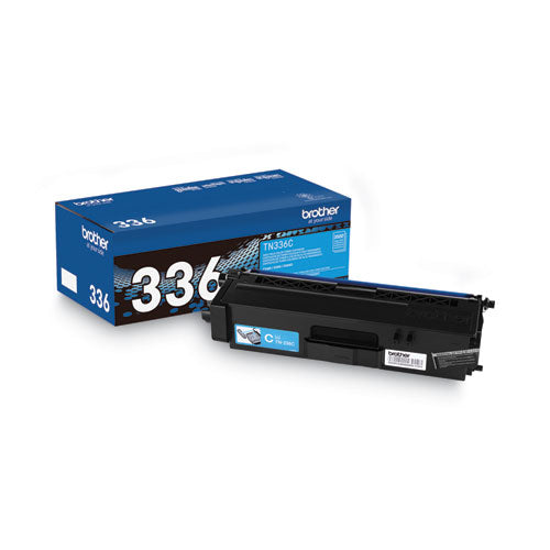 Brother Tn336c High-yield Toner 3500 Page-yield Cyan